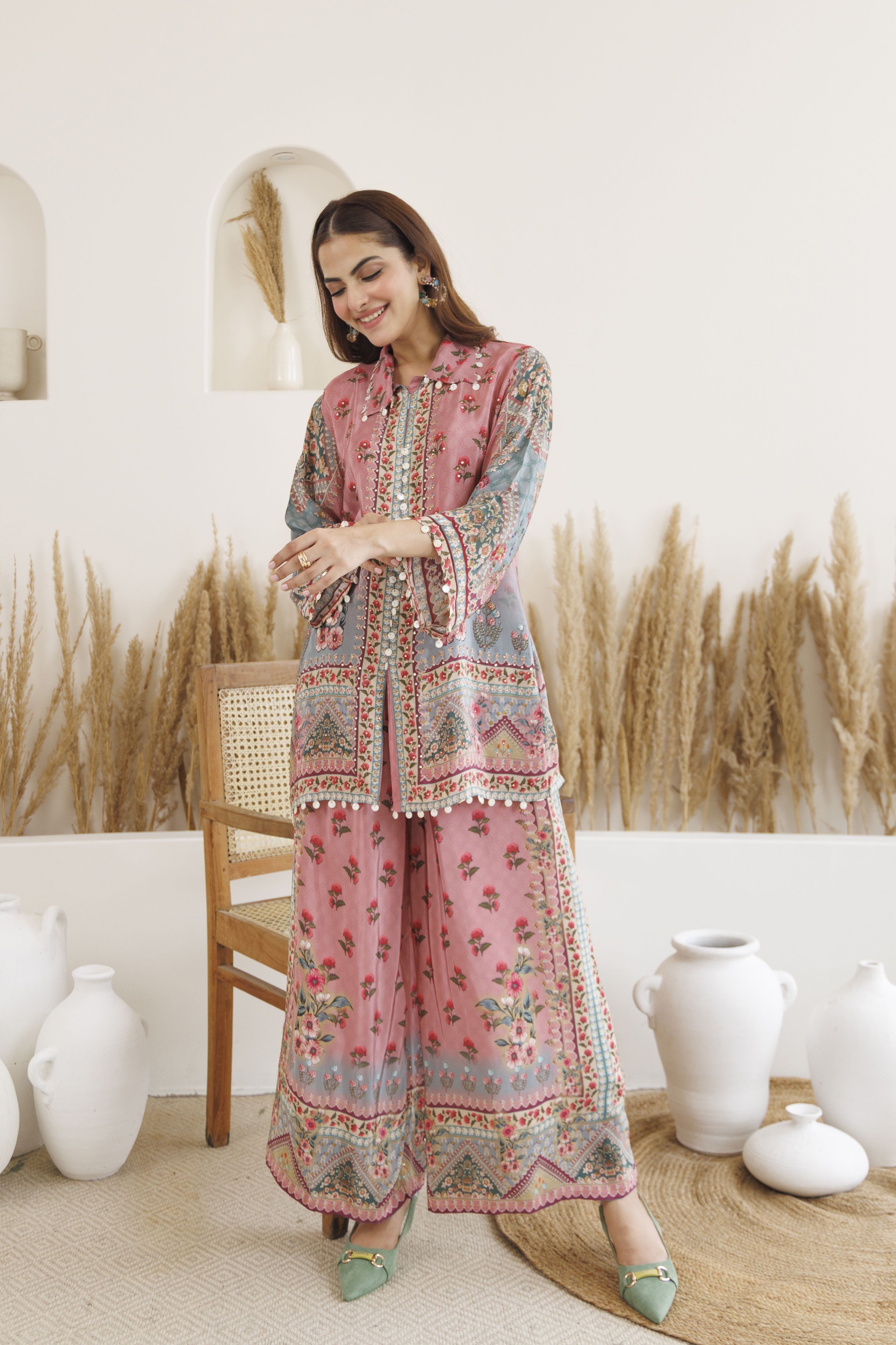 Blushin' Boho Co-Ord Set