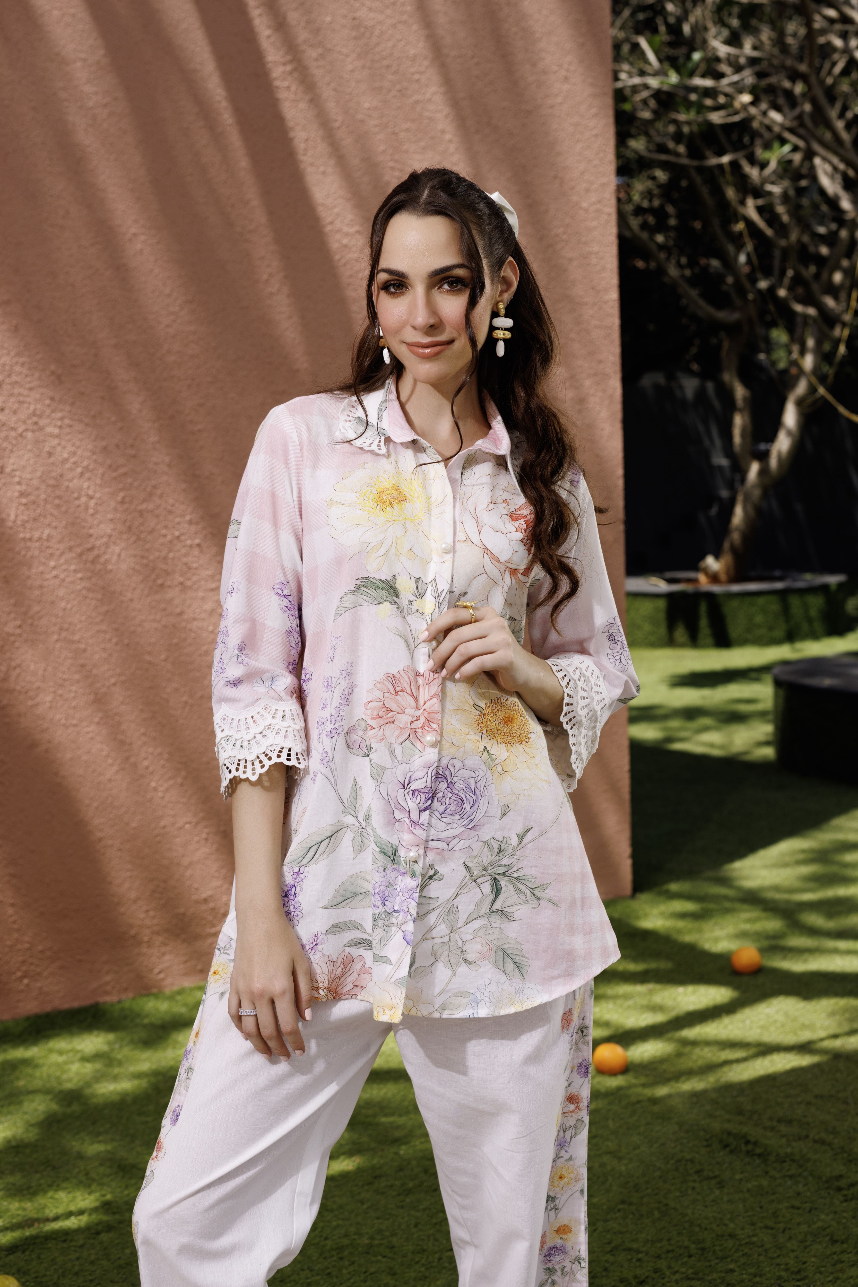 Blushed Floral Co-Ord Set