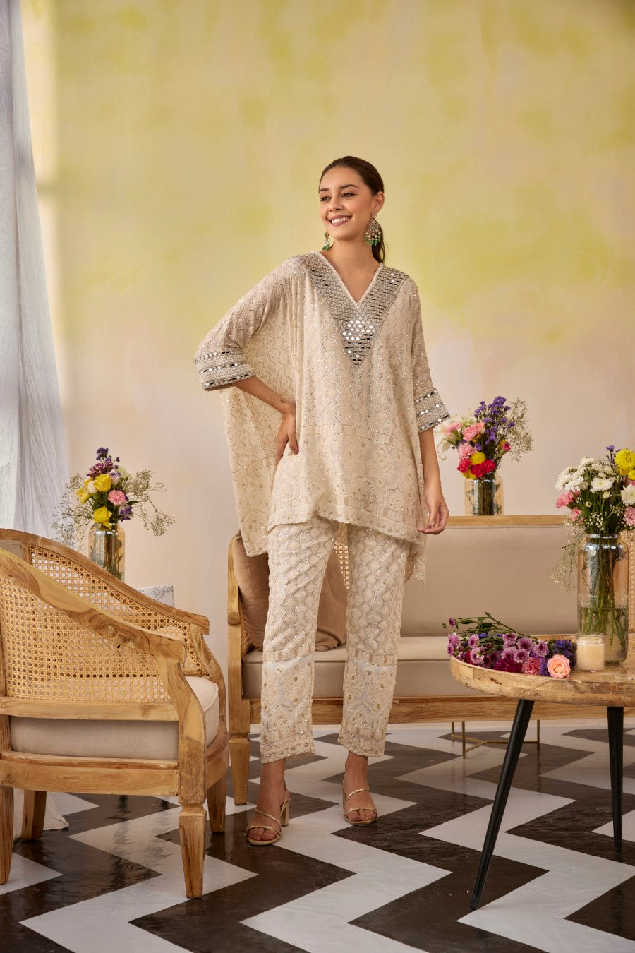 Cream Chic Co-Ord Set