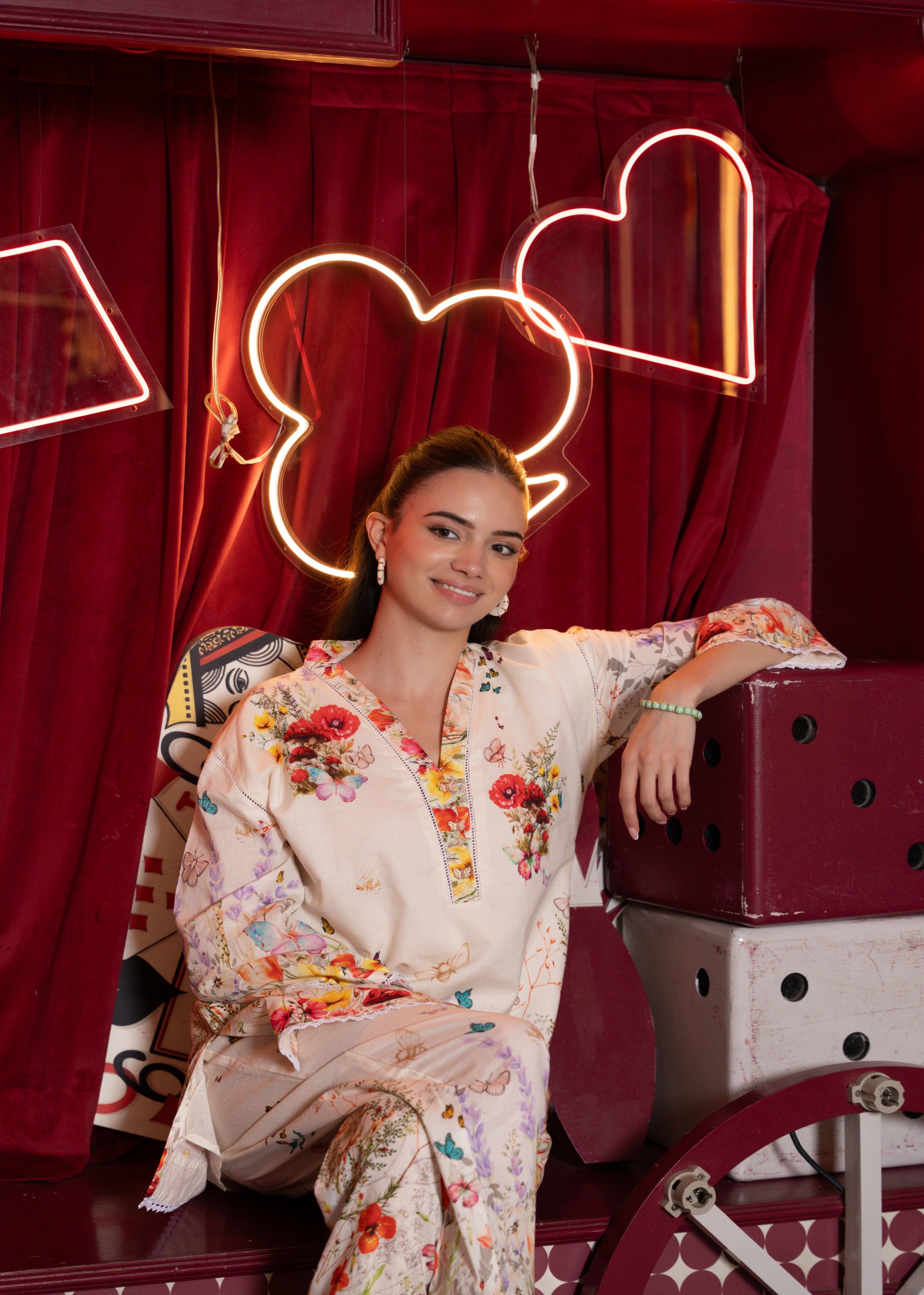 Meadow Printed Cotton Co-ord Set