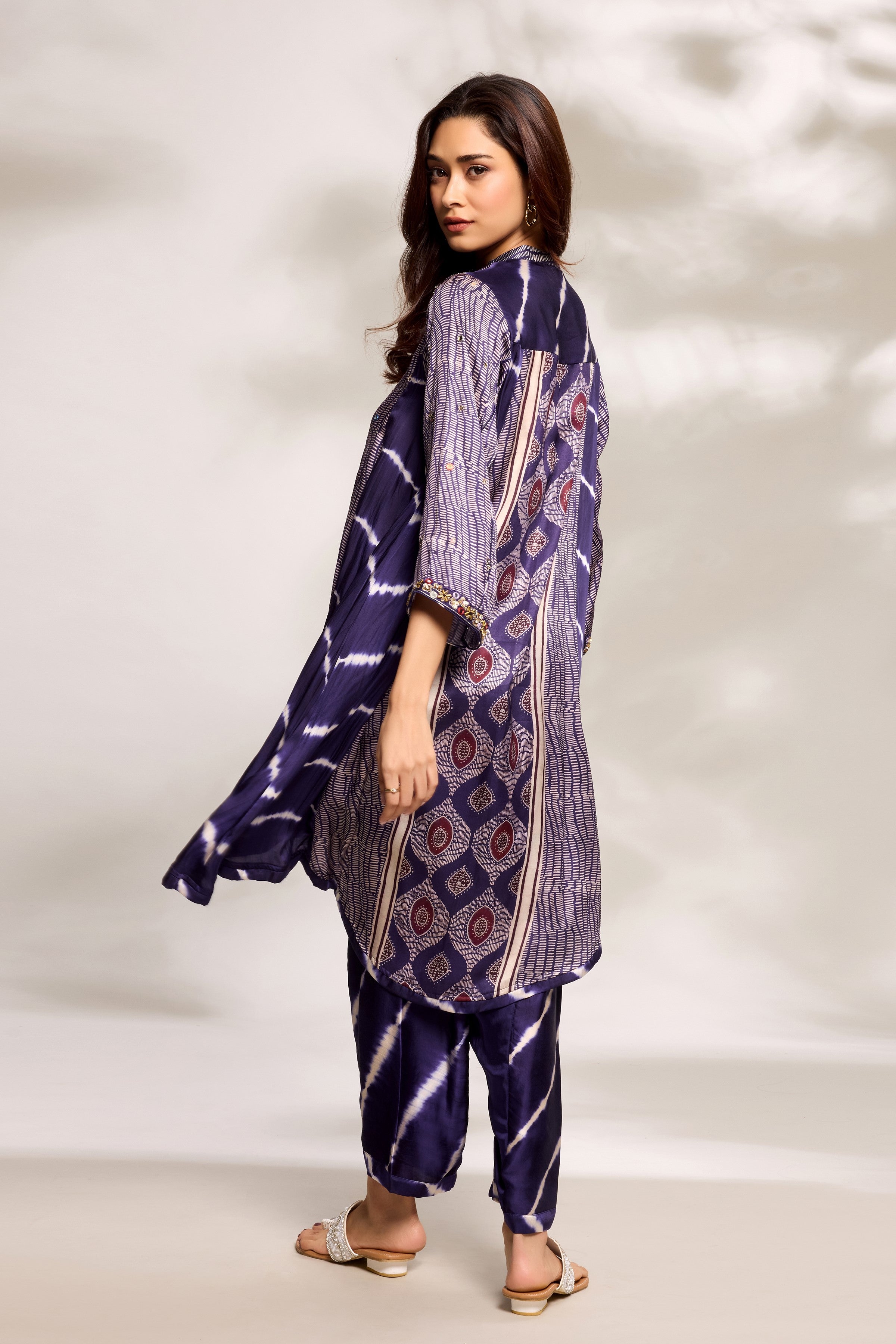 Purple Tunic & Pants Set