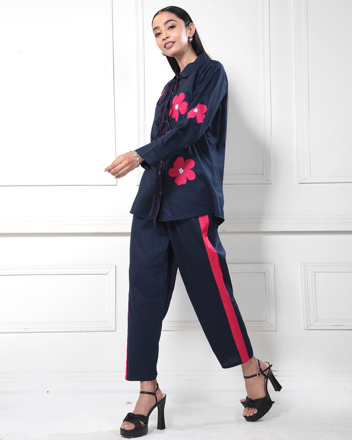 Cozy Blue Floral Co-Ord Set