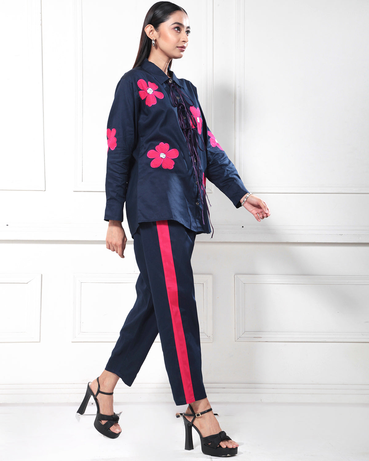 Cozy Blue Floral Co-Ord Set