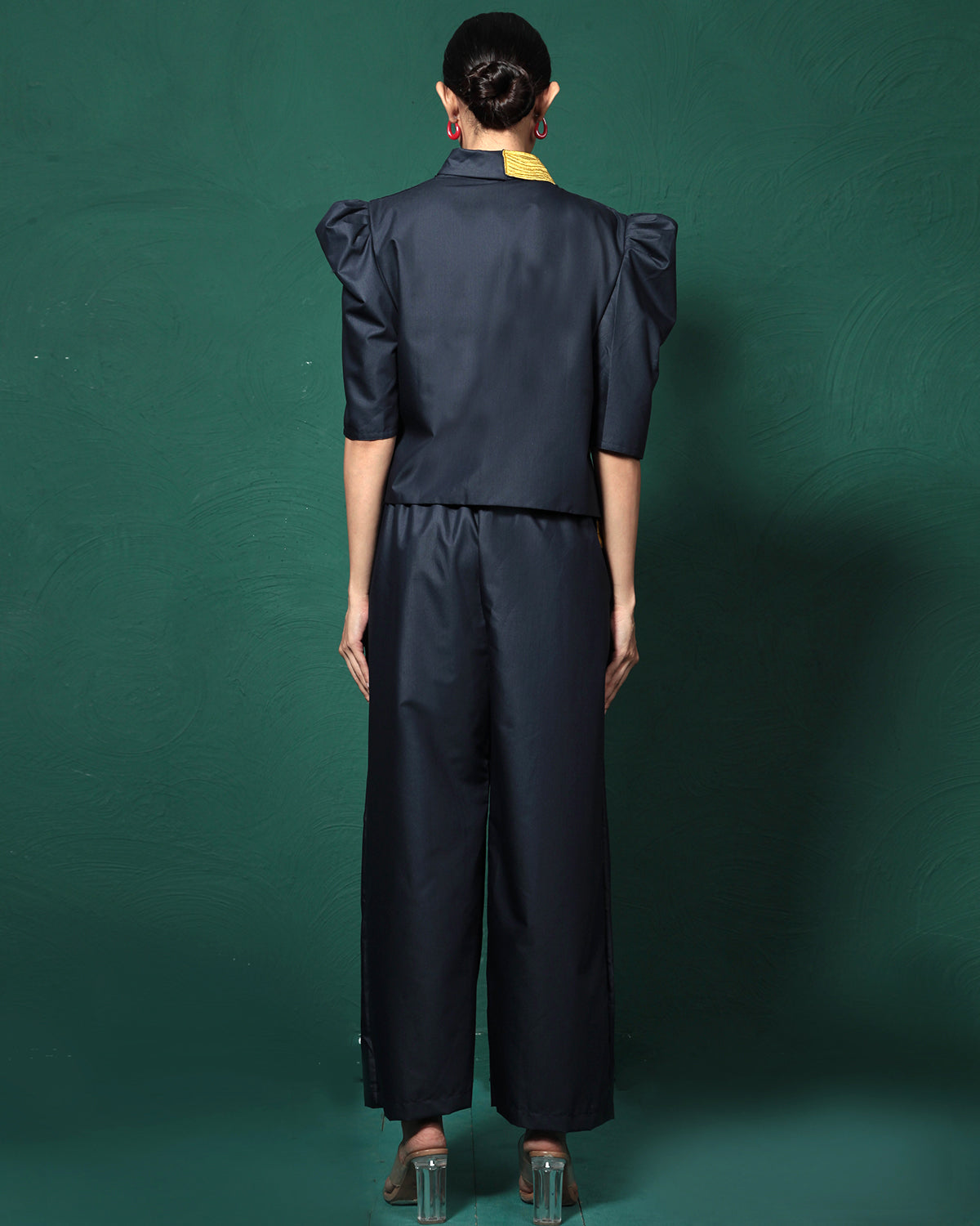 Indie Blue Patchwork Co-Ord Set