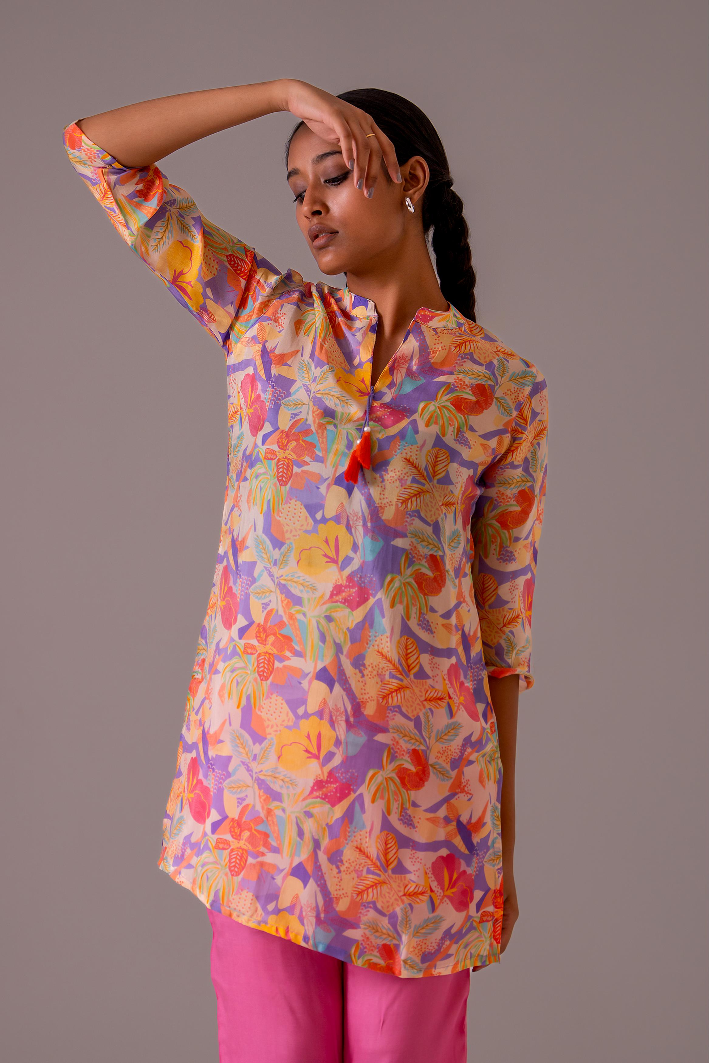 Tropical Bloom Floral Co-Ord Set