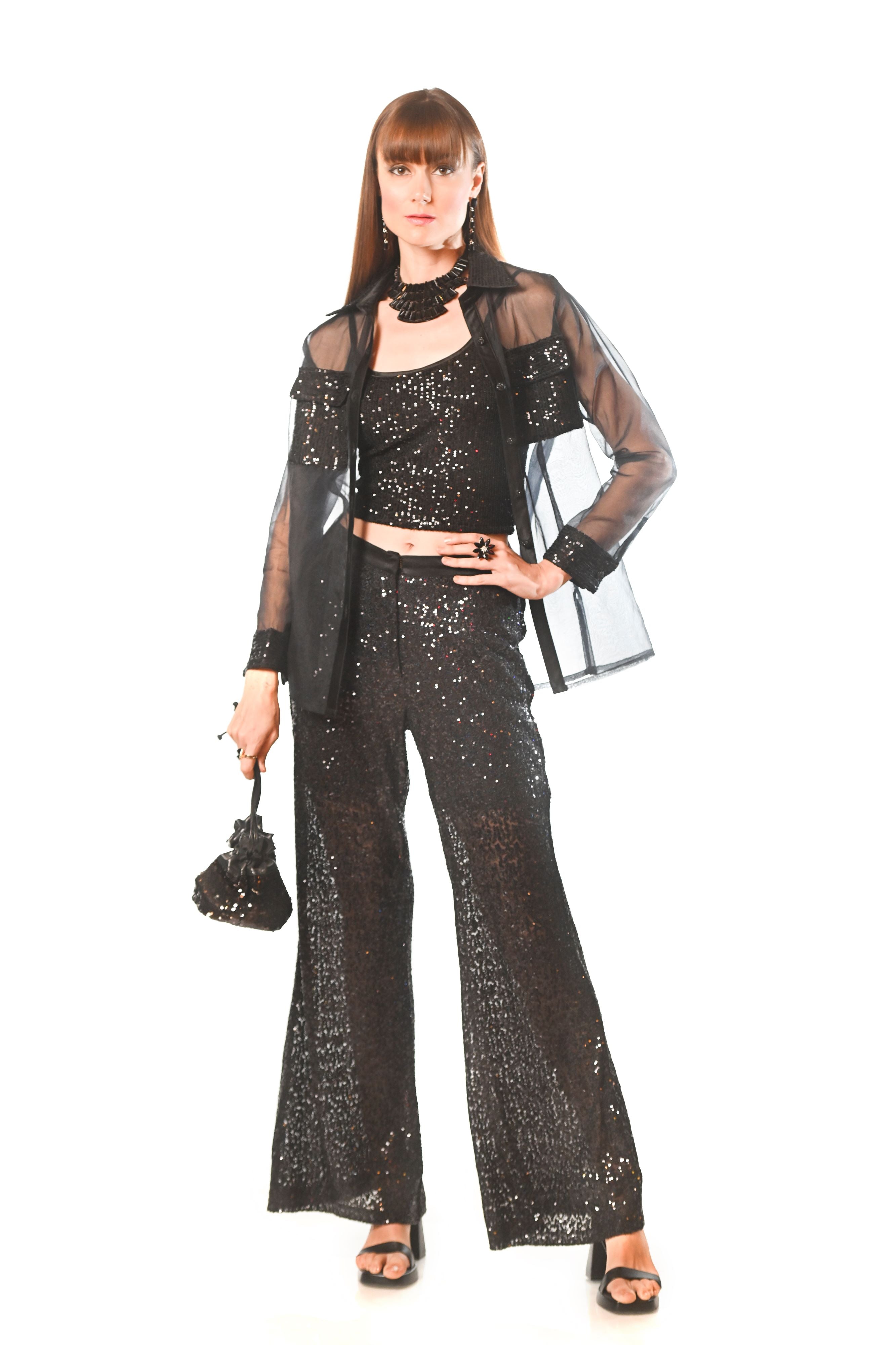 Midnight Glam Sequin Co-Ord Set