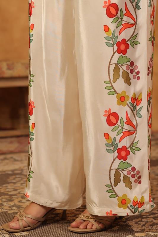 Ivory Printed Co-Ord Set