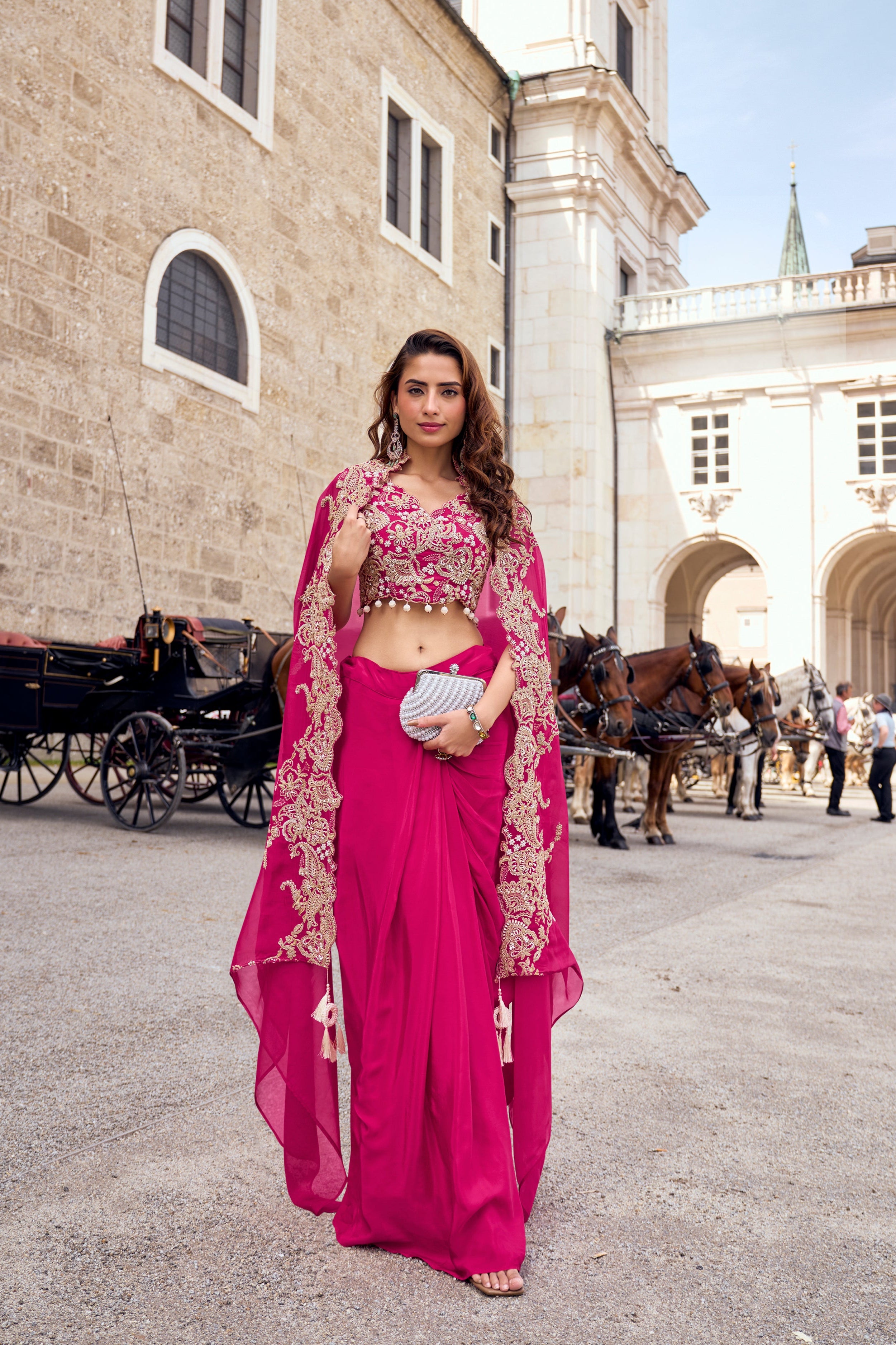 Pretty Pink Skirt Set