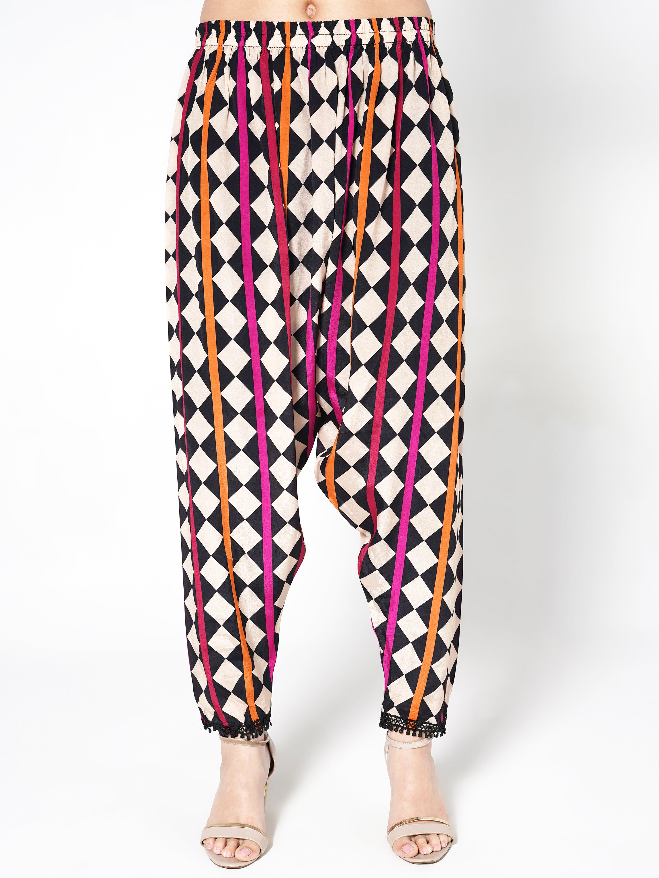 Multicolor Printed Crepe Silk Co-Ord Set