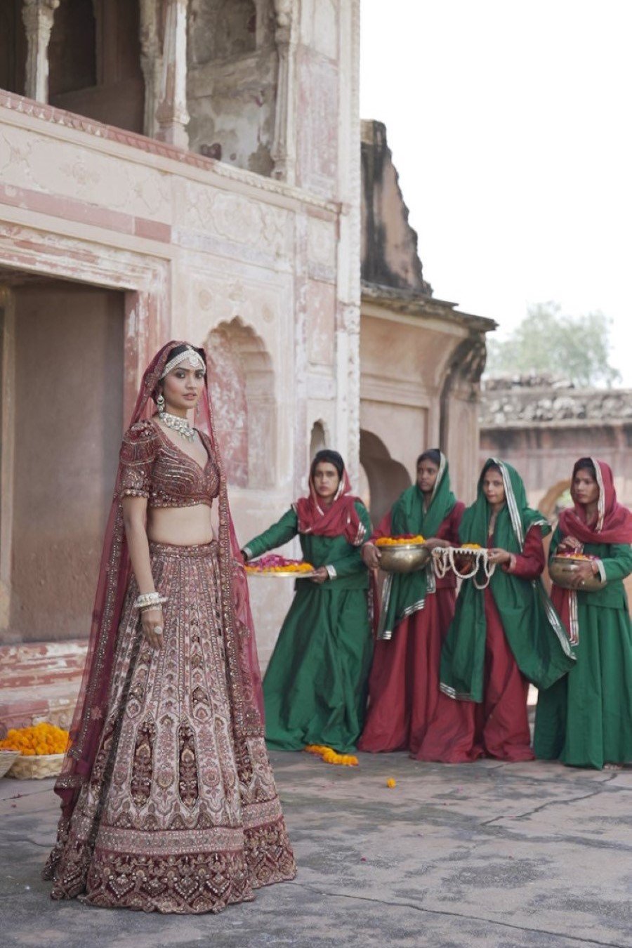 Manohar Embroidered Lehenga Set