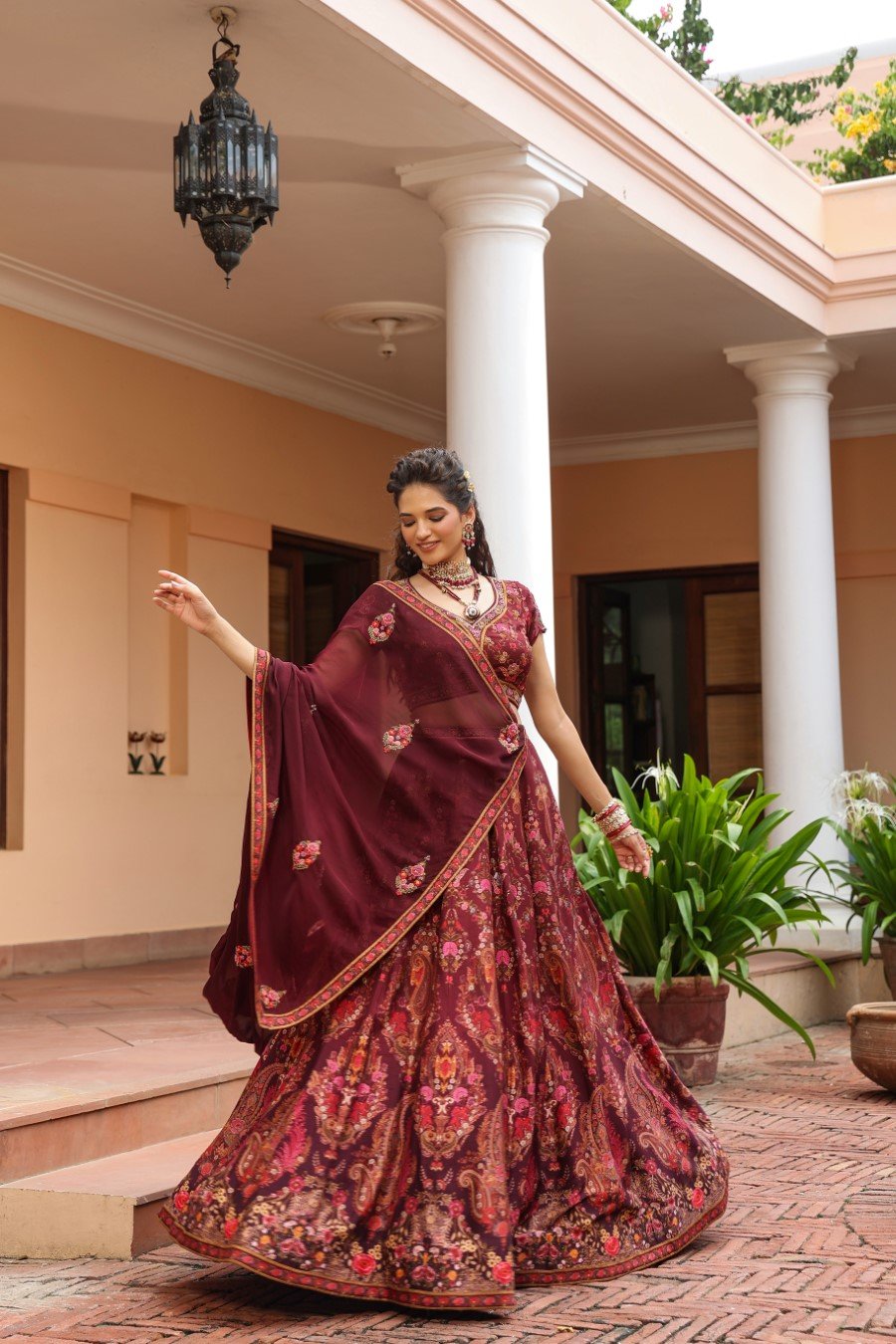 Banglory Silk Lehenga Choli for Women, Indian Lehenga, Designer Lehenga, Wedding  Lehenga, Heavy Party Wear Lehenga, Ethnic Dresses, Gowns - Etsy