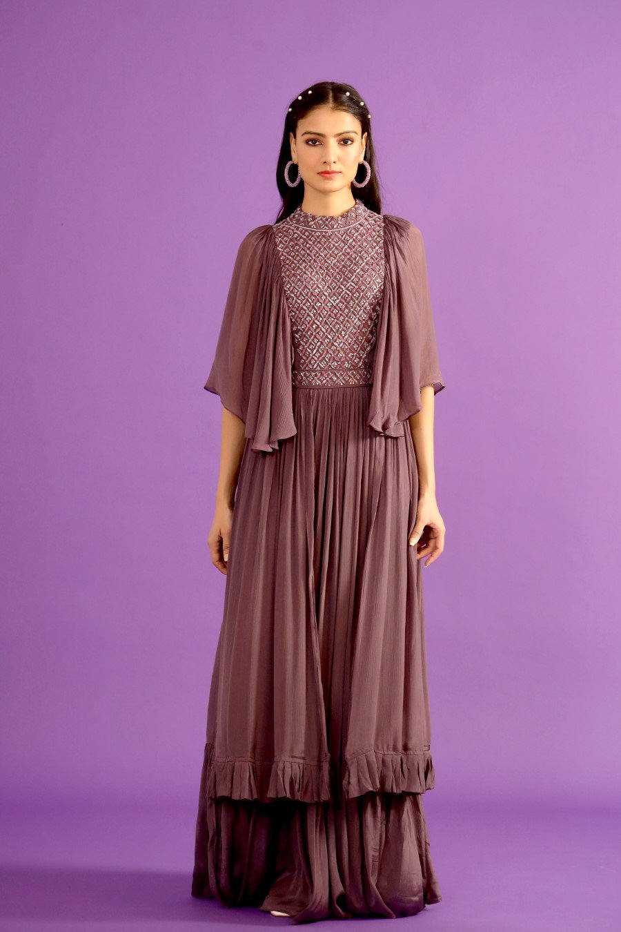 Dusky 2025 purple dress