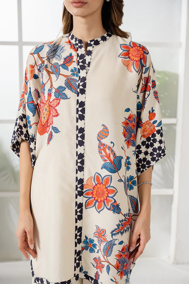 Light Breeze Korean Silk Co-Ord Set