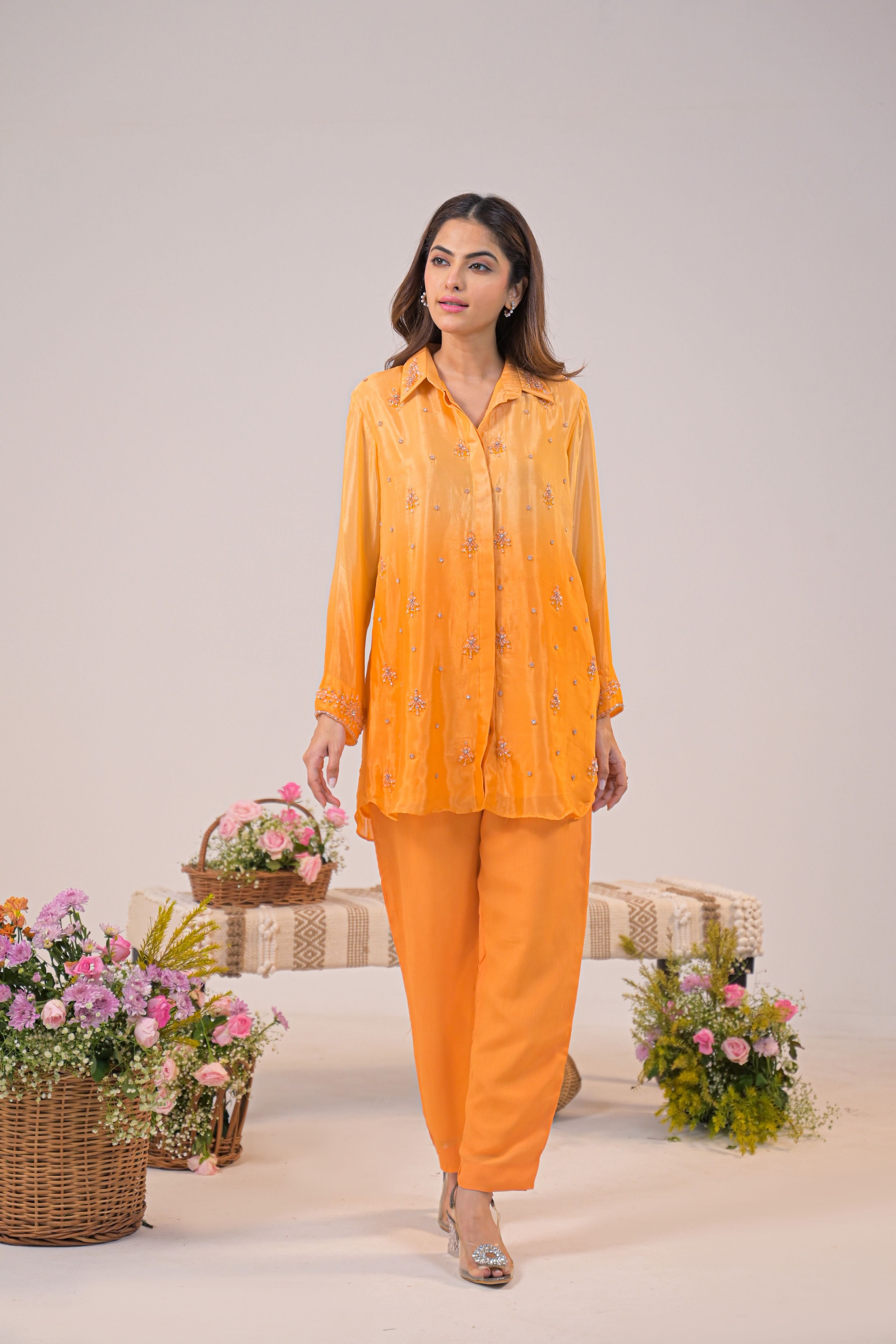 Radiant Orange Co-Ord Set