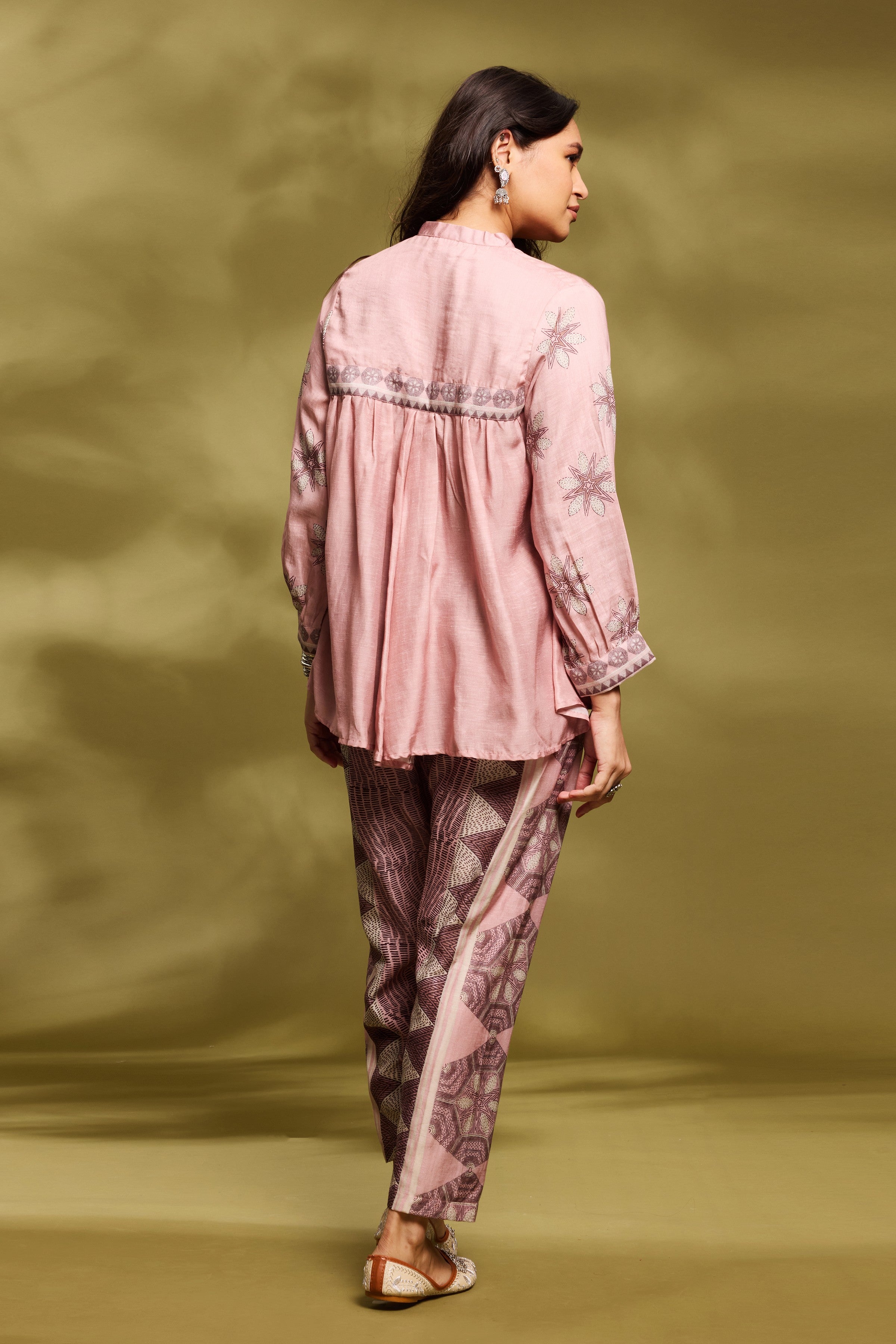 Glam Pink Printed Co-Ord Set