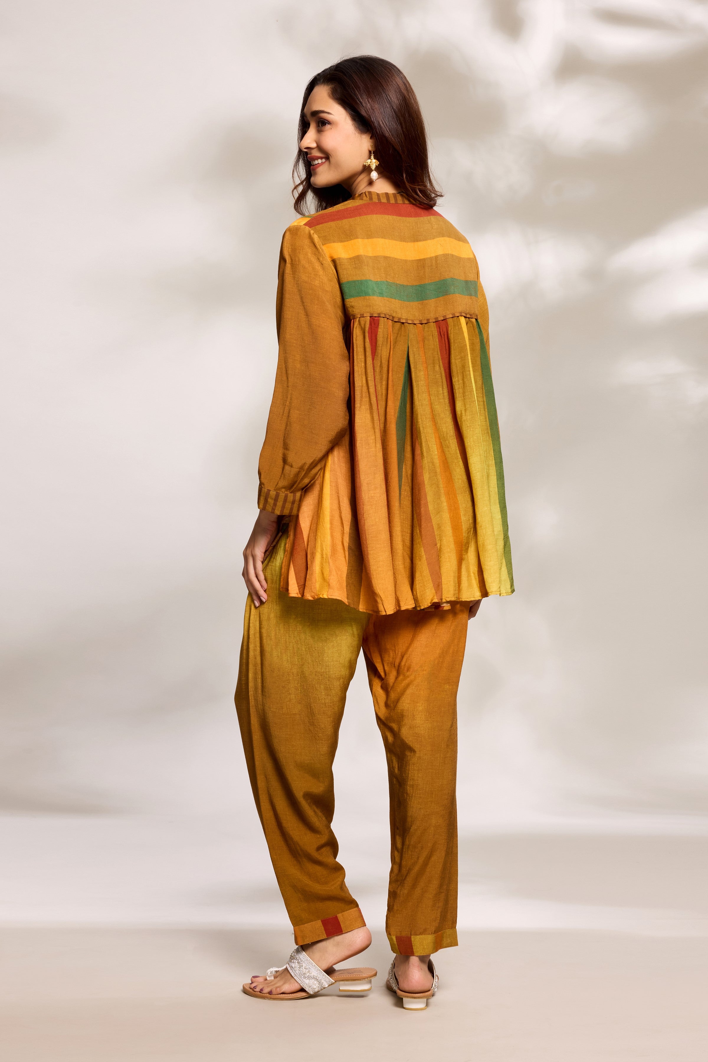 Mustard Printed Co-Ord Set