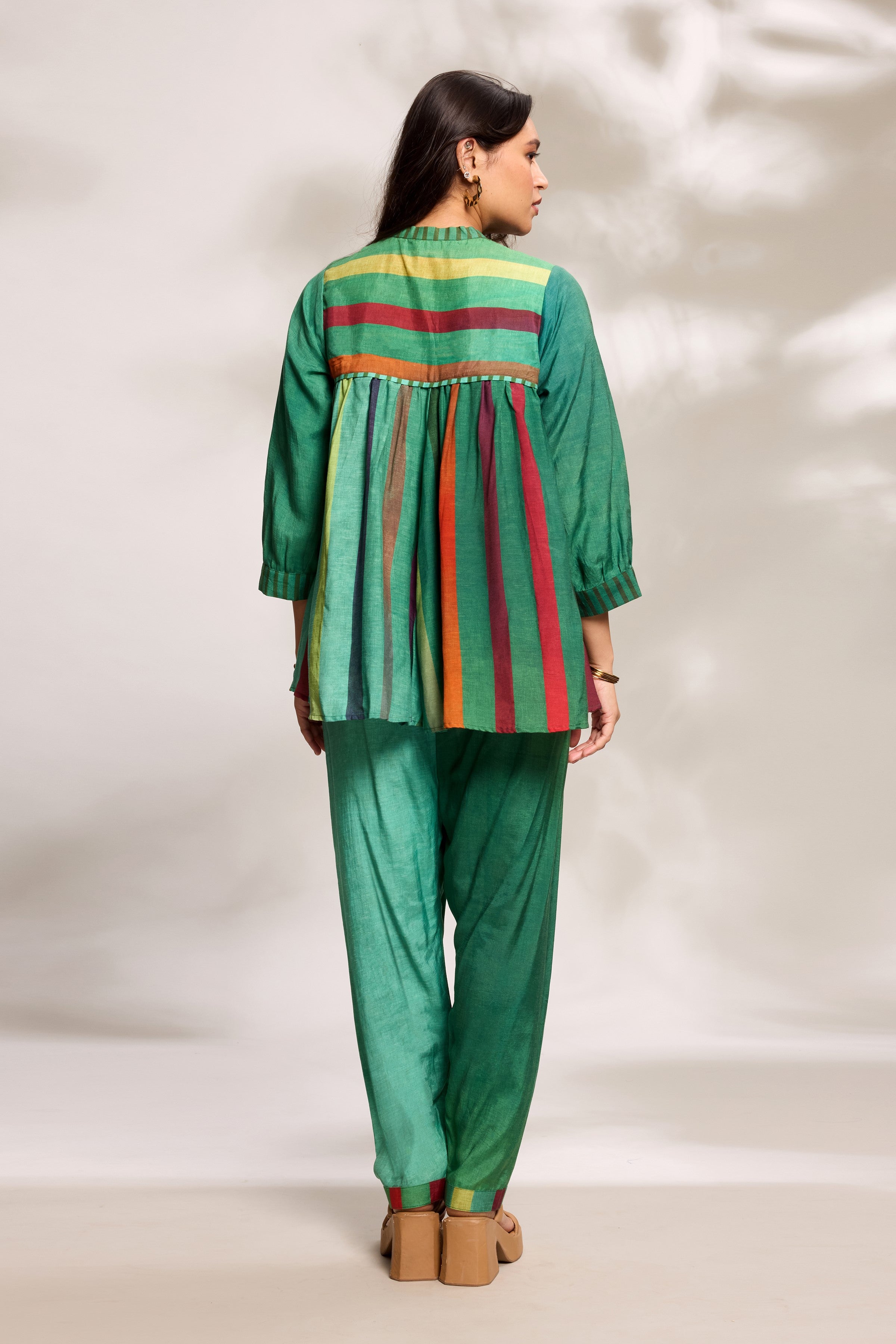 Green Printed Co-Ord Set