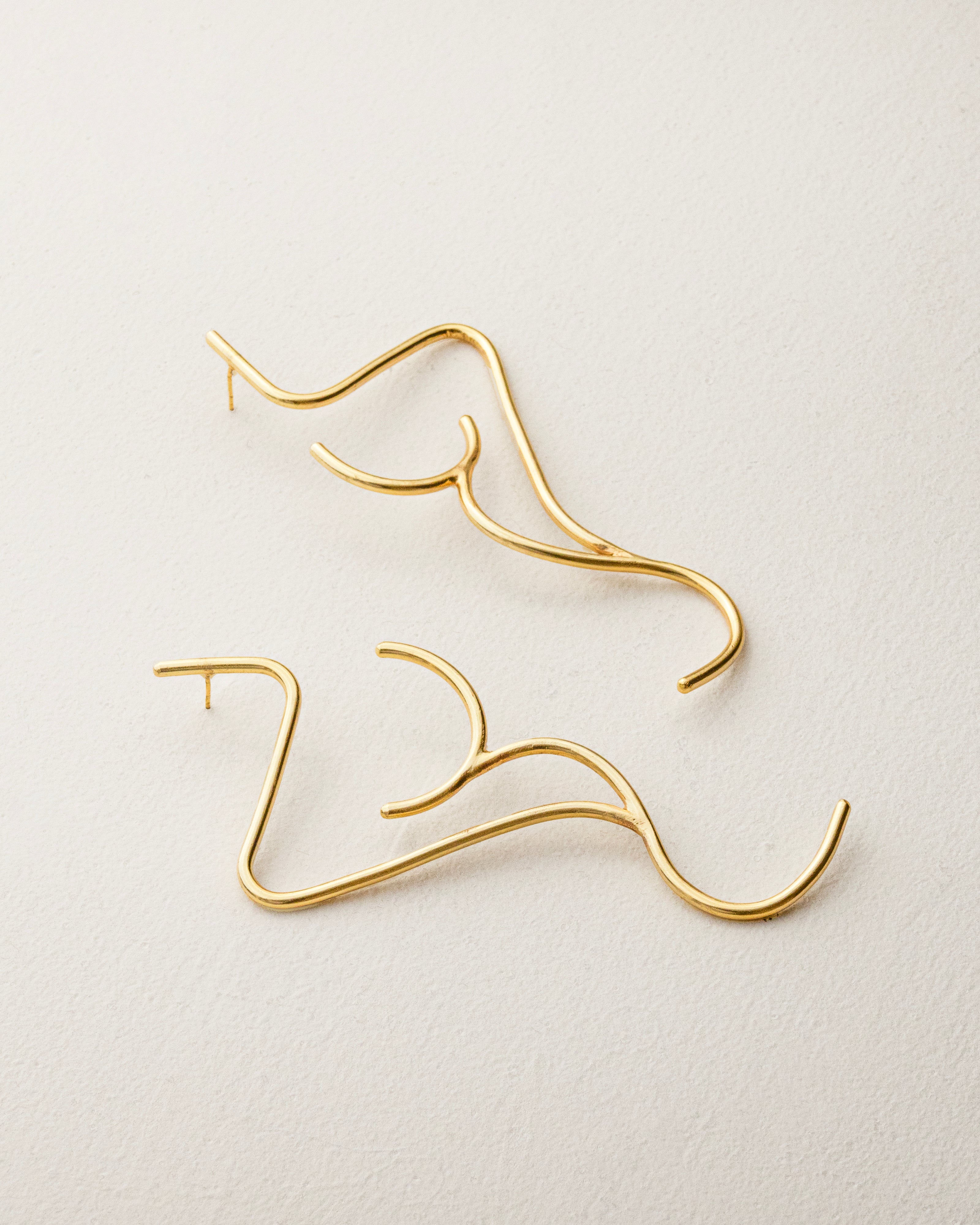 Abstract Earrings