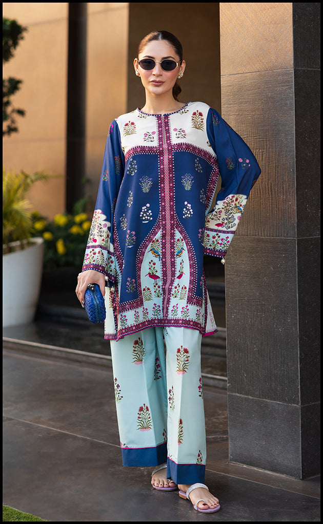 Blue Chemistry Swiss Cotton Co-Ord Set