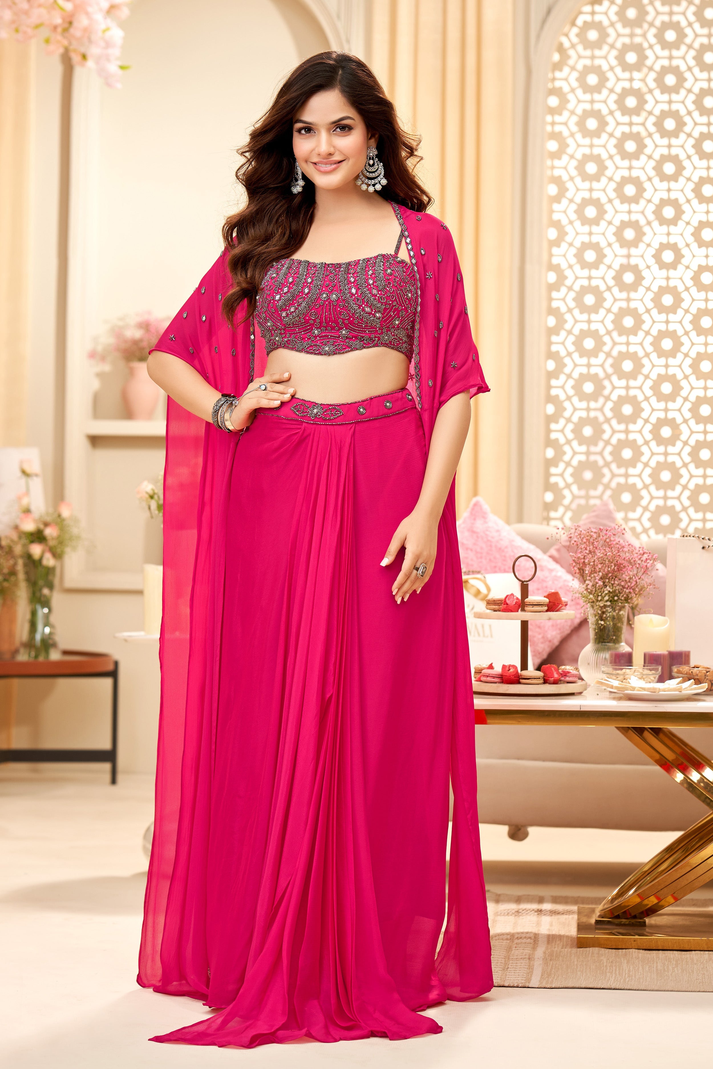 Barbie Pink Cape Set