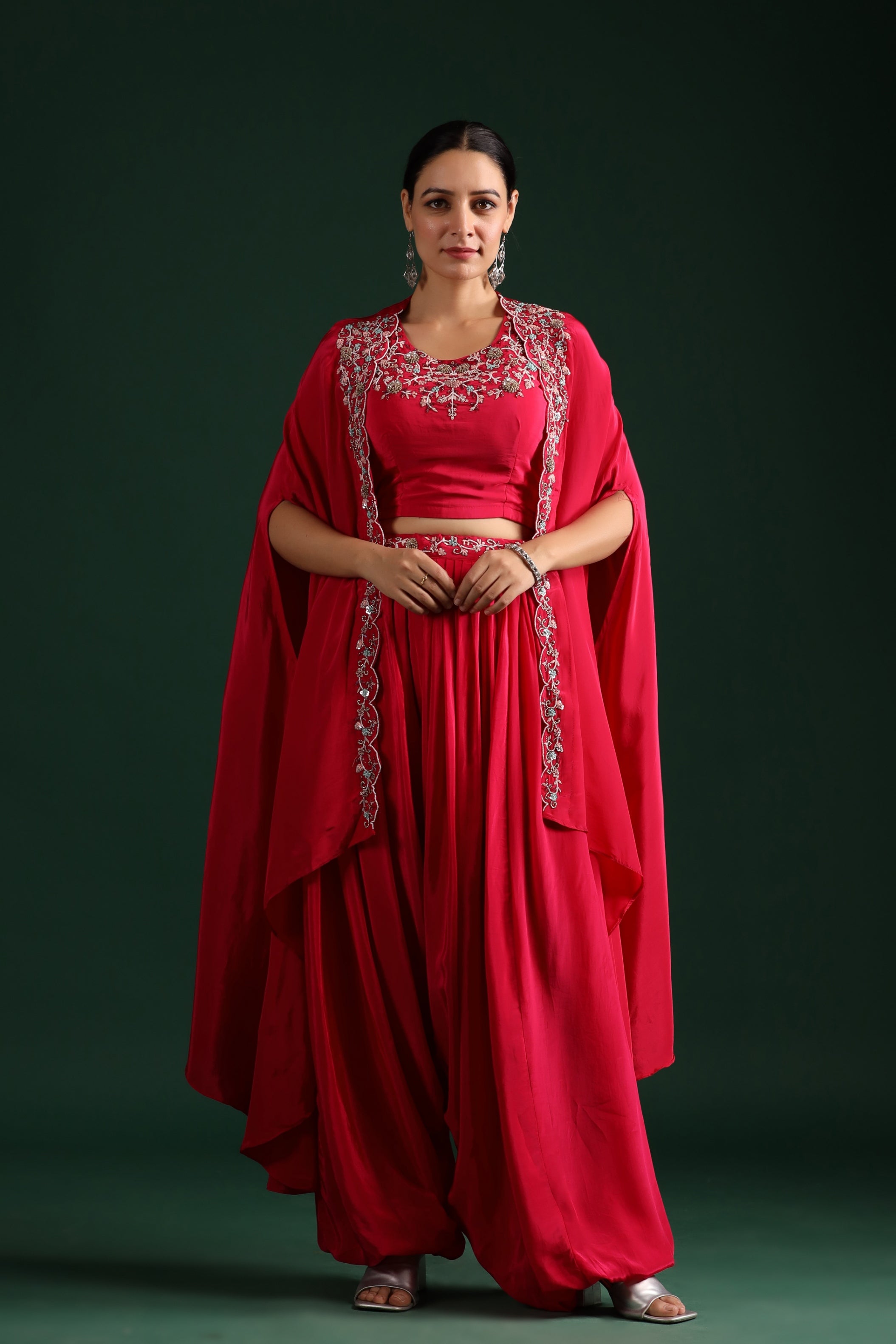 Buy online Red Patiala Salwar And Dupatta Set from Churidars & Salwars for  Women by Pehnava for ₹999 at 0% off | 2024 Limeroad.com
