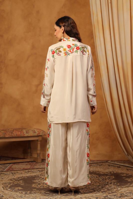 Ivory Printed Co-Ord Set